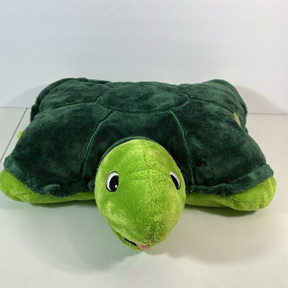 Plush Turtle Pillow